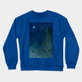 Maedhros and Maglor Watch the Silmaril Rise Crewneck Sweatshirt